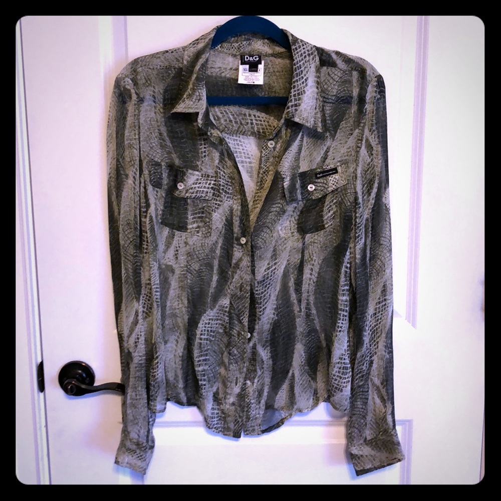 Vintage Dolce and Gabbana blouse